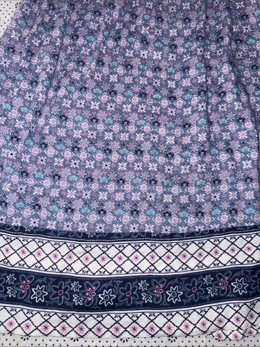 OshKosh B'gosh Navy and Pink Floral Dress Size 5T 🛍